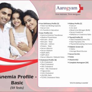 ANEMIA PROFILE BASIC (65 Test)