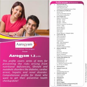 Aarogyam 1.3 (90 Tests)