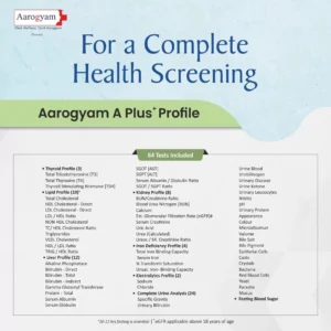 Aarogyam A Plus (64 Tests)