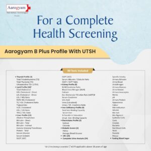 Aarogyam B Plus (90 Tests)