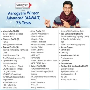 Aarogyam Winter Advance (75 Tests)