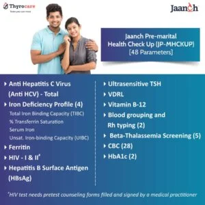 PRE-MARITAL HEALTH CHECKUP (PRE-MARRIAGE PROFILE)